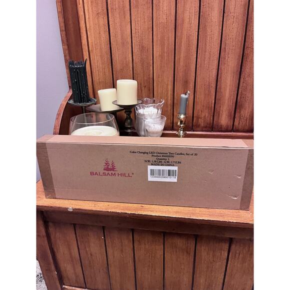 Balsam Hill Color Changing LED Christmas Tree Candles, new in box - Picture 2 of 4